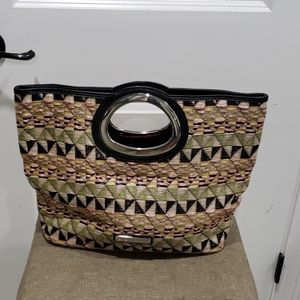 Bcbg multicolored handbag